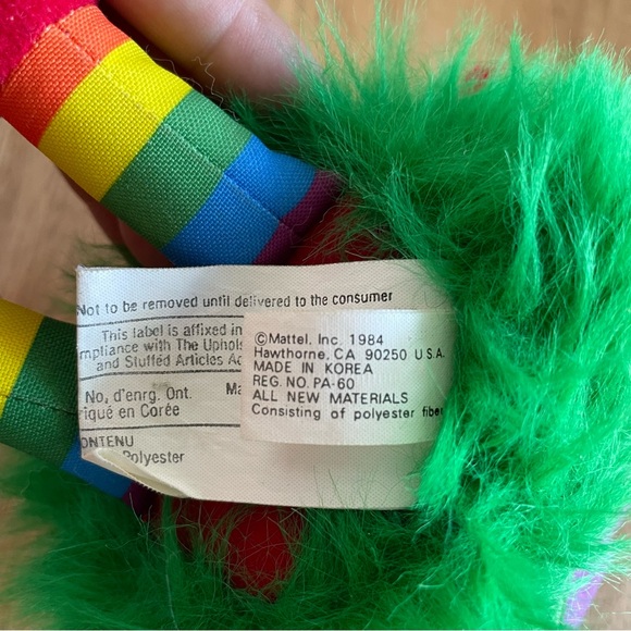 1984 rainbow brite sprite plush - Picture 4 of 5